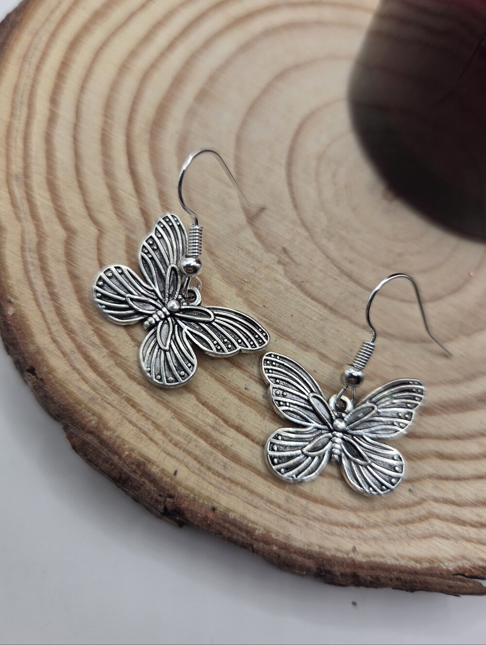 Butterfly Charm Earrings
